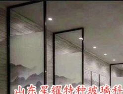 山水畫(huà)玻璃